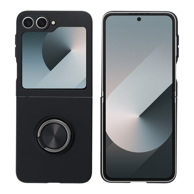 Kryt Silicone ring na Samsung Galaxy Z Fold6 Černý