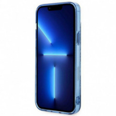 Kryt Guess IML Electro Cam TDJ na Apple iPhone 14 Plus Modrý