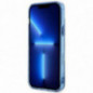 Kryt Guess IML Electro Cam TDJ na Apple iPhone 14 Plus Modrý