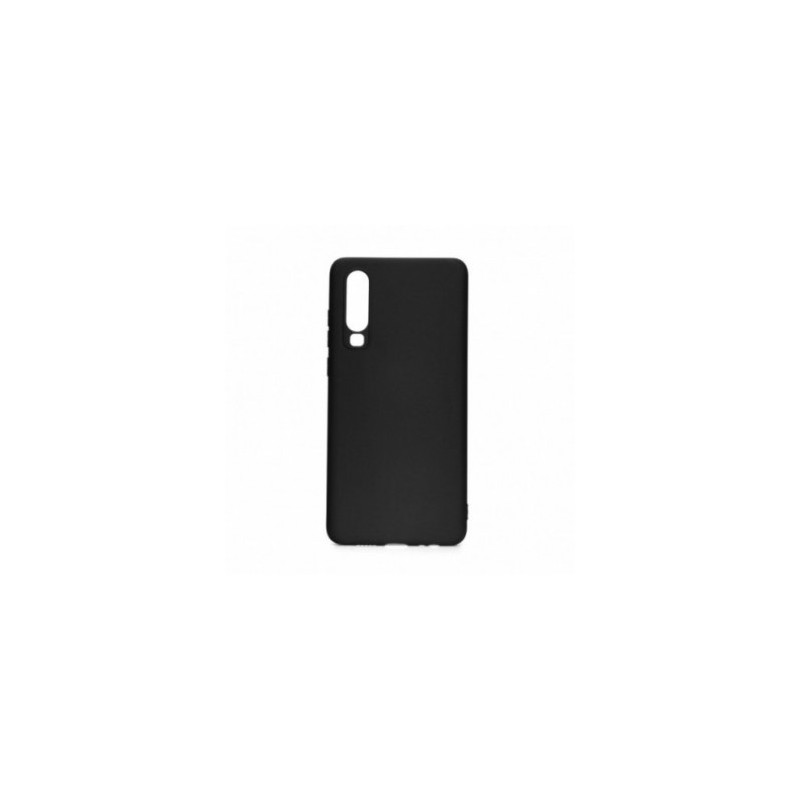 SOFT na Huawei P30 FORCELL Silikonový kryt, obal Černý