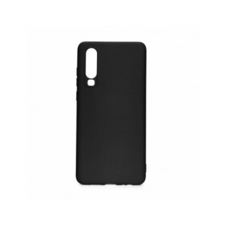 SOFT na Huawei P30 FORCELL Silikonový kryt, obal Černý