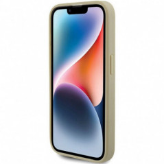 Kryt Guess Fixed Glitter Big 4G na Apple iPhone 15 Pro Max Zlatý