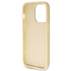 Kryt Guess Fixed Glitter Big 4G na Apple iPhone 14 Pro Max Zlatý