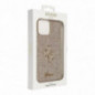 Kryt Guess Fixed Glitter Big 4G na Apple iPhone 13 Pro Max Zlatý