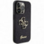 Kryt Guess Fixed Glitter Big 4G na Apple iPhone 15 Pro Max Černý