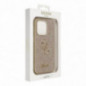 Kryt Guess Fixed Glitter Big 4G na Apple iPhone 14 Pro Zlatý