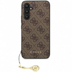 Kryt Guess 4G Charm na Samsung Galaxy S23 FE Hnědý