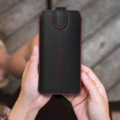 Univerzální pouzdro Pocket Case Ultra Slim M4 na Samsung Galaxy Note 10 Černý