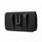 Univerzální pouzdro, Horizontální pouzdro Horizontal Belt Holster OXFORD na Apple iPhone 13 Pro Max Černý