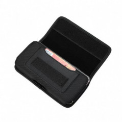 Univerzální pouzdro, Vertikální pouzdro Vertical Belt Holster OXFORD na Apple iPhone 7 Černý
