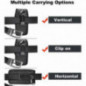 Univerzální pouzdro, Vertikální pouzdro Vertical Belt Holster OXFORD na Apple iPhone 12 mini Černý