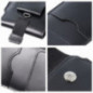 Univerzální pouzdro, Pouzdro na opasek ROYAL - Leather universal flap pocket na Oppo A98 5G Černý