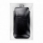 Univerzální pouzdro, Pouzdro na opasek ROYAL - Leather universal flap pocket na Oppo A98 5G Černý