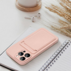 Kryt Card na Apple iPhone 16 Pro Růžový