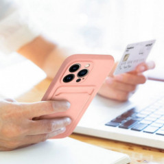 Kryt Card na Apple iPhone 16 Pro Růžový