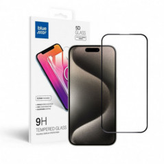 Tvrzené sklo  Blue Star 9H na Apple iPhone 15 Průhledný