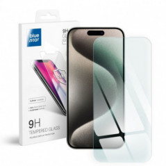 Tvrzené sklo  Blue Star 9H na Apple iPhone 15 Průhledný