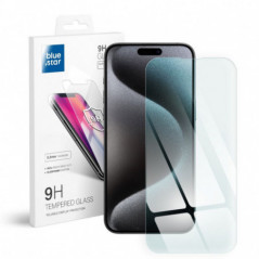 Tvrzené sklo  Blue Star 9H na Apple iPhone 15 Pro Max Průhledný