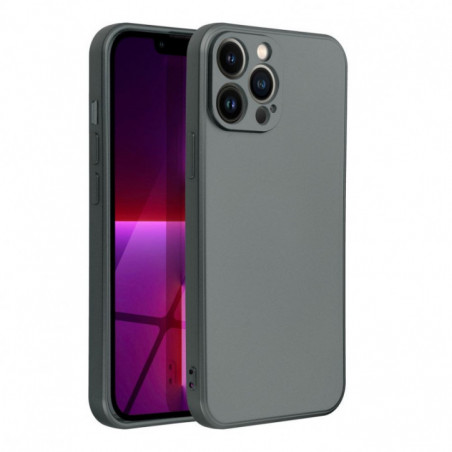 Kryt Metallic na Apple iPhone 13 Pro Max Šedý