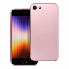 Kryt Metallic na Apple iPhone SE 2020 Růžový