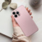 Kryt Metallic na Apple iPhone SE 2020 Růžový