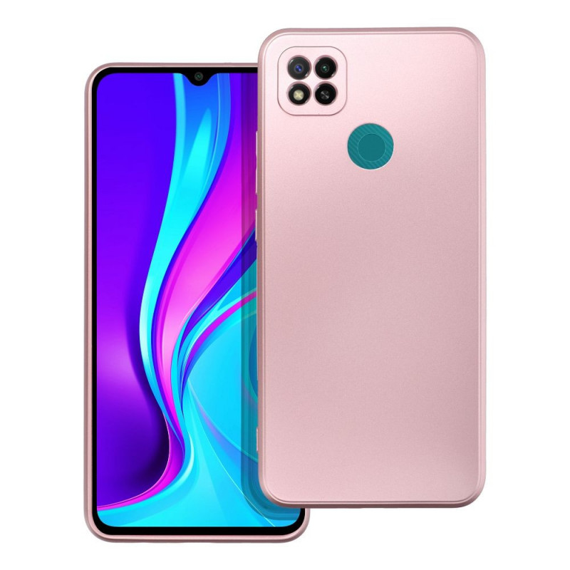 Kryt Metallic na XIAOMI Redmi 9A Růžový