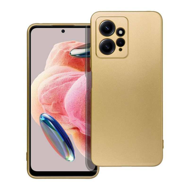 Kryt Metallic na XIAOMI Redmi Note 12 4G Zlatý Kryt Metallic na XIAOMI Redmi Note 12 4G Zlatý