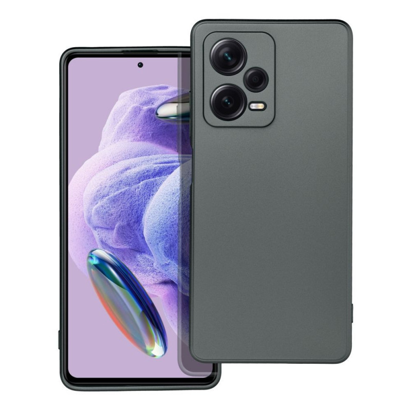 Kryt Metallic na XIAOMI Redmi Note 12 Pro Plus 5G Šedý