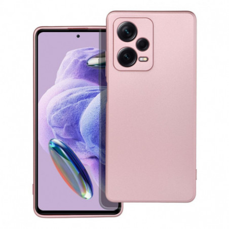 Kryt Metallic na XIAOMI Redmi Note 12 Pro Plus 5G Růžový