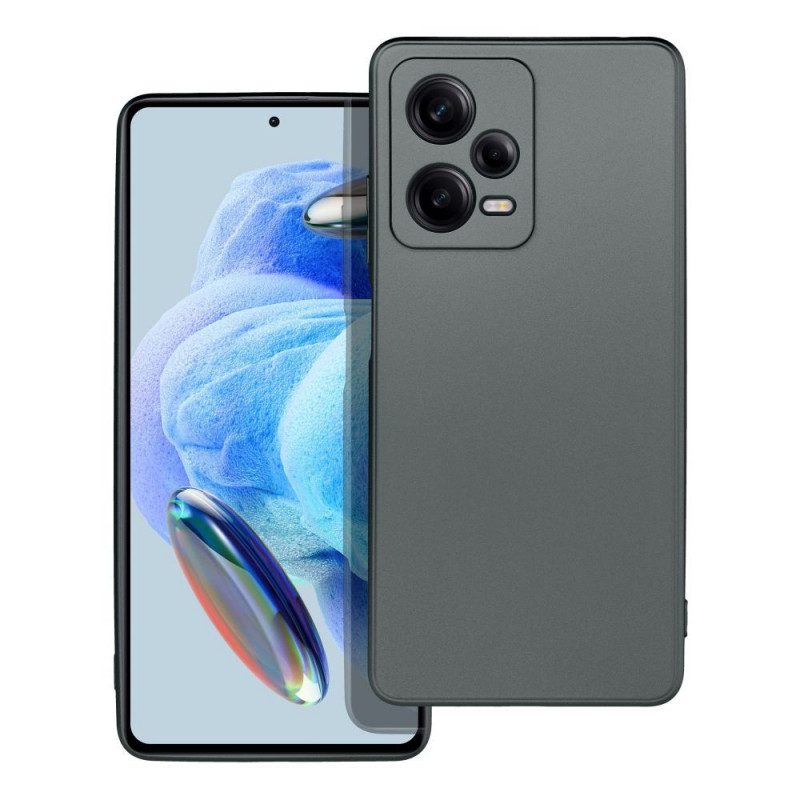 Kryt Metallic na XIAOMI Redmi Note 12 Pro 5G Šedý