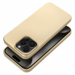 Kryt Metallic na Apple iPhone 15 Pro Max Zlatý