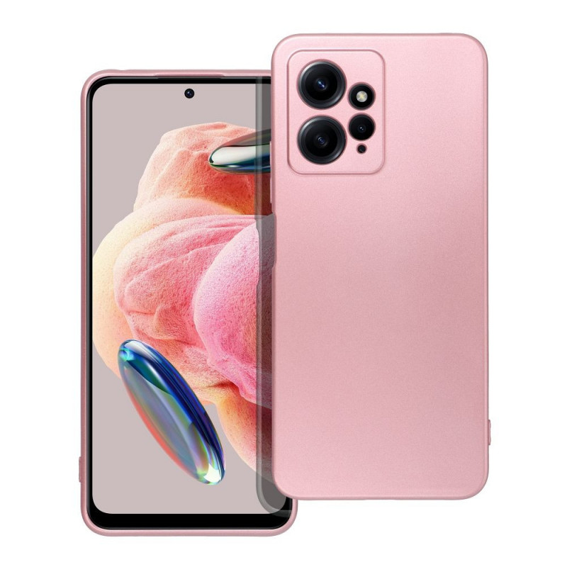 Kryt Metallic na XIAOMI Redmi Note 12 4G Růžový Kryt Metallic na XIAOMI Redmi Note 12 4G Růžový