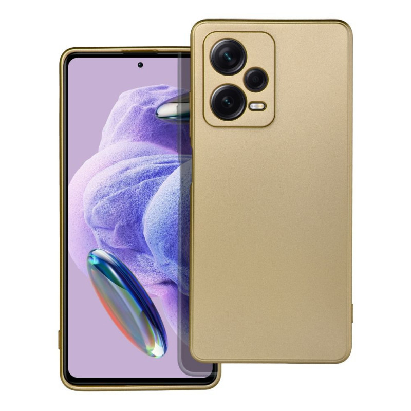 Kryt Metallic na XIAOMI Redmi Note 12 Pro Plus 5G Zlatý Kryt Metallic na XIAOMI Redmi Note 12 Pro Plus 5G Zlatý