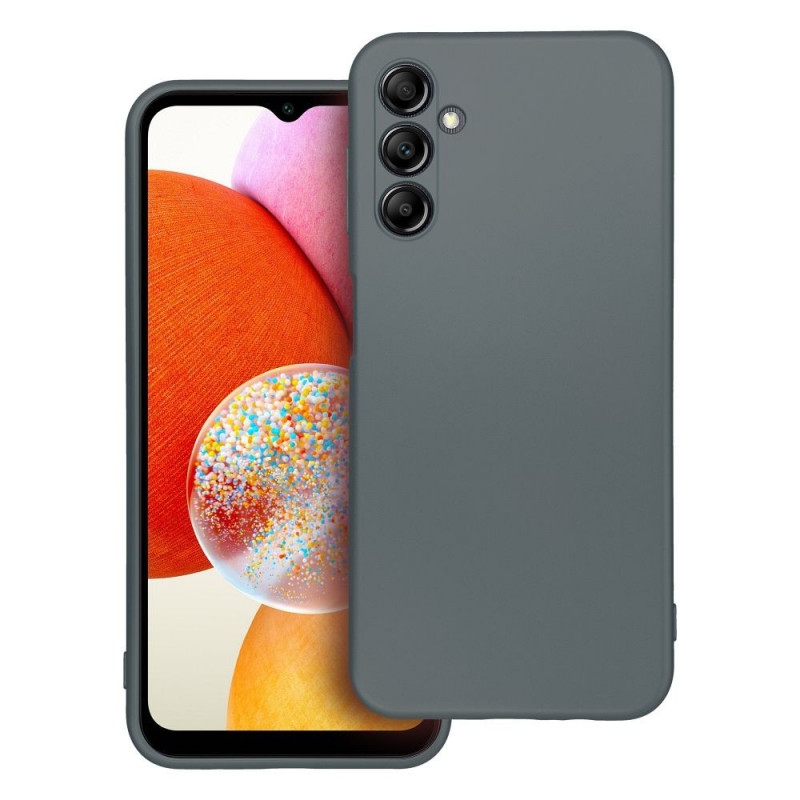 Kryt Metallic na Samsung Galaxy A14 LTE Šedý Kryt Metallic na Samsung Galaxy A14 LTE Šedý