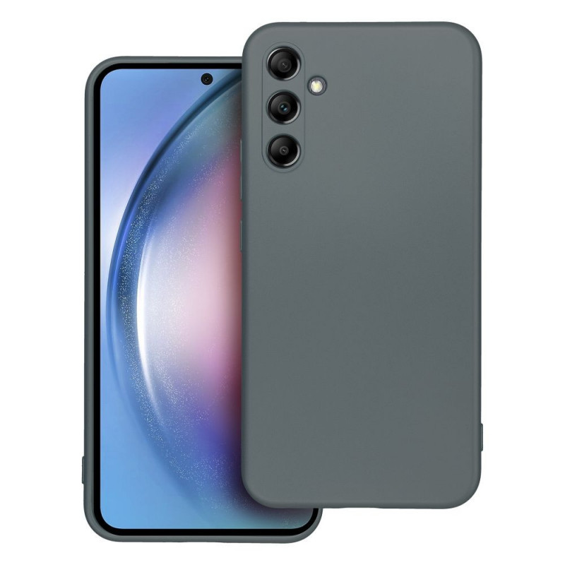 Kryt Metallic na Samsung Galaxy A34 Šedý Kryt Metallic na Samsung Galaxy A34 Šedý