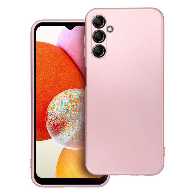 Kryt Metallic na Samsung Galaxy A14 5G Růžový Kryt Metallic na Samsung Galaxy A14 5G Růžový