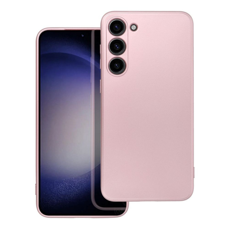 Kryt Metallic na Samsung Galaxy S23 Plus 5G Růžový