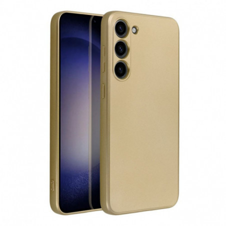 Kryt Metallic na Samsung Galaxy S23 Plus 5G Zlatý