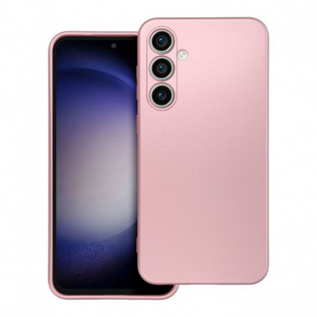 Kryt Metallic na Samsung Galaxy S23 FE Růžový