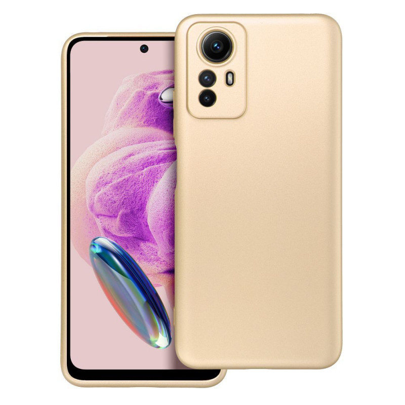 Kryt Metallic na XIAOMI Redmi Note 12s Zlatý