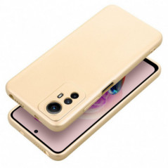 Kryt Metallic na XIAOMI Redmi Note 12s Zlatý