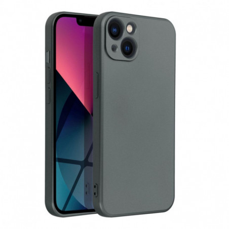 Kryt Metallic na Apple iPhone 13 Šedý