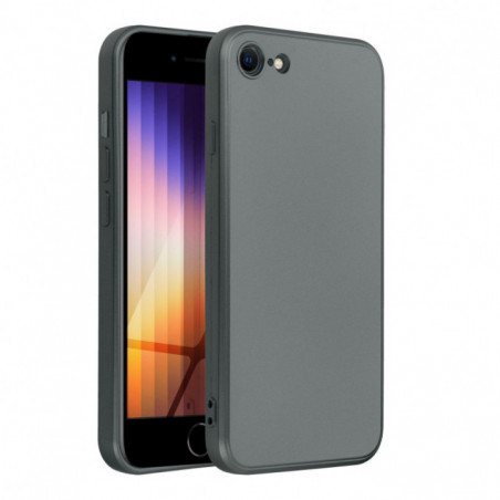 Kryt Metallic na Apple iPhone SE 2022 5G Šedý