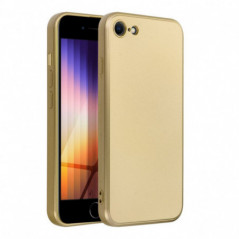 Kryt Metallic na Apple iPhone SE 2022 5G Zlatý