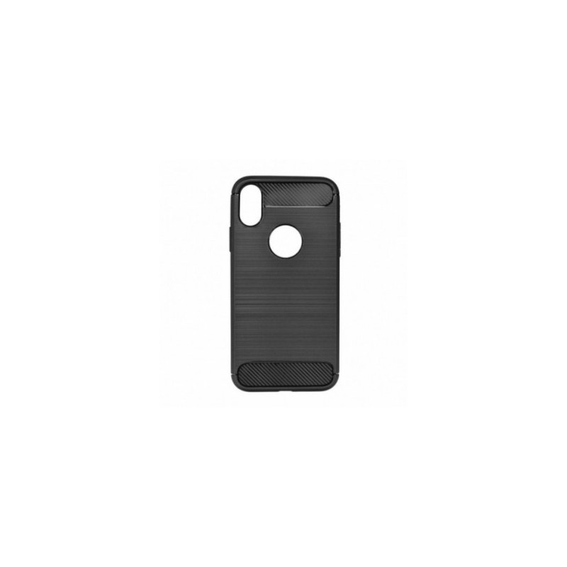 Kryt Carbon na Apple iPhone X Elegantní  Černý