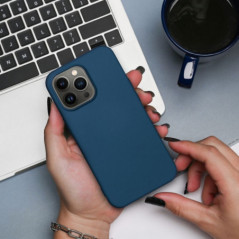 Kryt Silicone na Apple iPhone 16 Pro Max Elegantní  Modrý