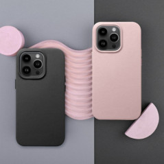 Kryt Leather Mag Cover na Apple iPhone 16 Pro Elegantní  MagSAFE  Černý