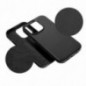 Kryt Leather Mag Cover na Apple iPhone 16 Pro Elegantní  MagSAFE  Černý