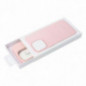 Kryt Leather Mag Cover na Apple iPhone 16 Elegantní  MagSAFE  Pískově růžový