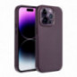 Kryt Leather Mag Cover na Apple iPhone 16 Elegantní  MagSAFE  Tmavě fialový (violet)